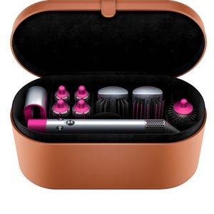 Dyson air wrap pink